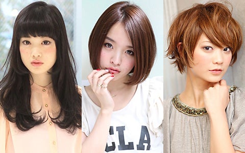 ゆるふわボブvs重めロング 女子憧れの小顔に見えるヘアスタイル10選 シティリビングweb