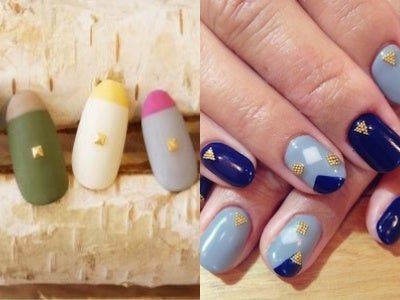 幾何学モチーフのネイルが今年は可愛い シティリビングweb