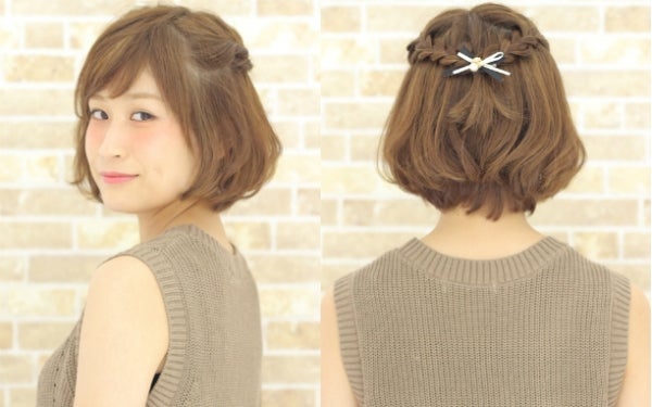 伸ばしかけボブだからこそ可愛い 最旬ヘアアレンジbest5 シティリビングweb