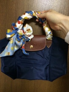 ロンシャン＆スカーフでちょっぴりアレンジ｜シティリビングWeb