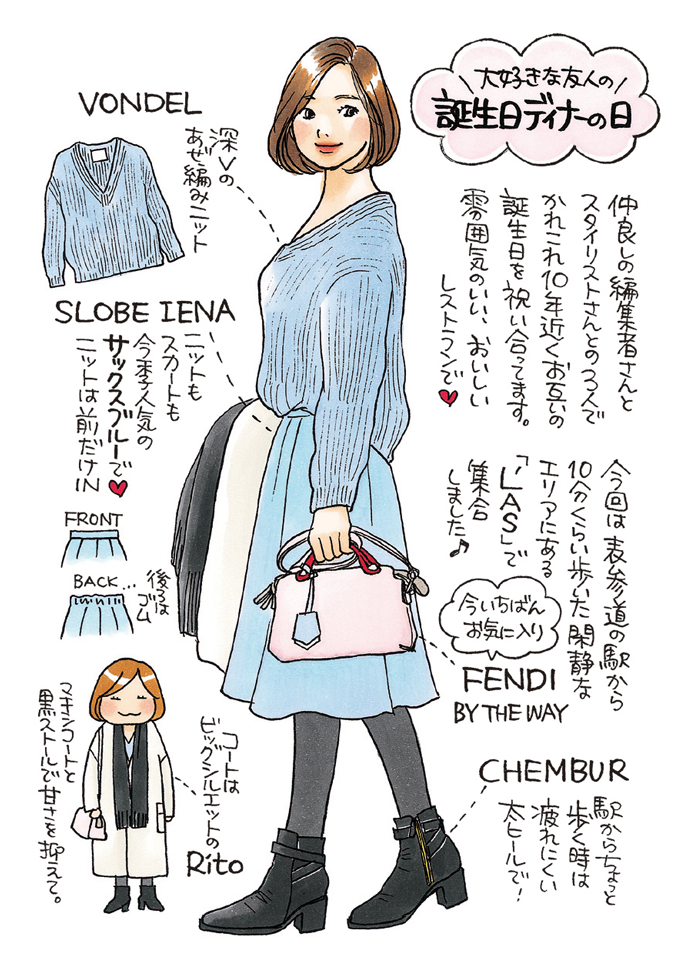 友人の誕生日ディナー シティリビングweb