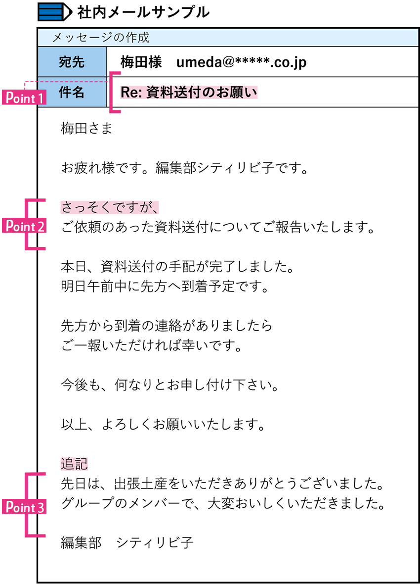 デキる女のビジネスメール術 検定実施中 3ページ シティリビングweb