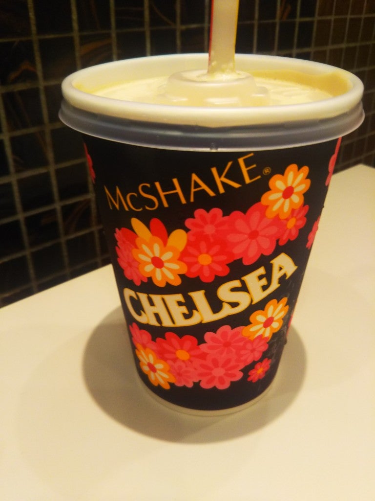 マックシェイク チェルシーコラボ 飲むチェルシーが出た シティリビングweb