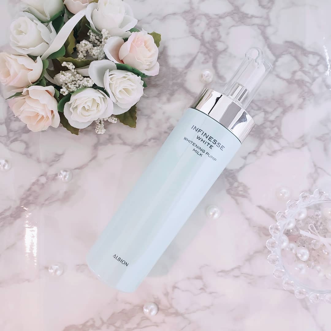 アルビオンアンフィネスホワイト ホワイトニングパンプミルク200g 2本