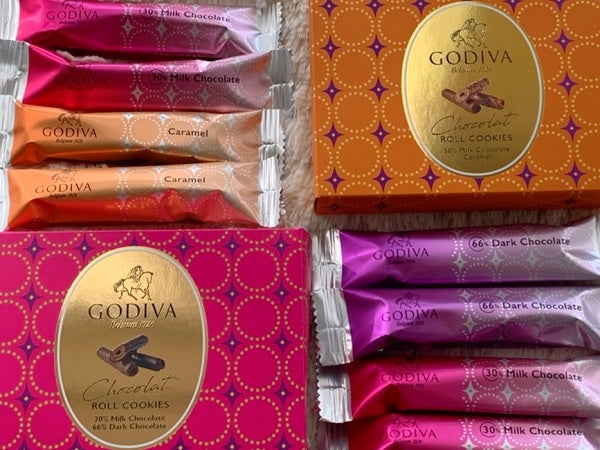 Godiva ショコラロールクッキーは 華やかモダンなパッケージ シティリビングweb