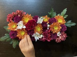 使った花材はたったの300円 菊 の節句で健康祈願 シティリビングweb