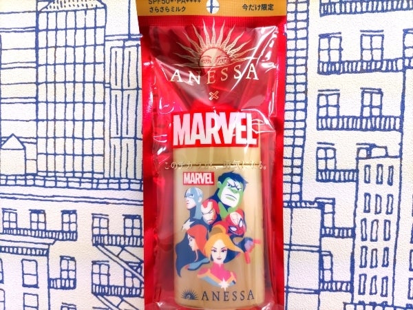 UVケアの季節! ANESSA×MARVEL 限定デザインが発売♡｜シティ