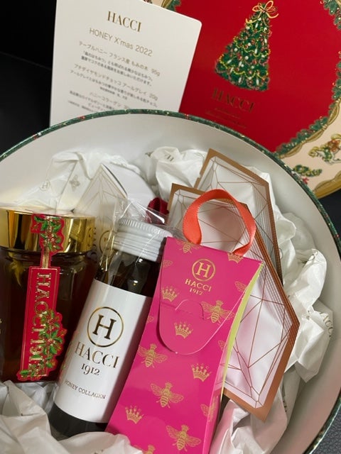 HACCI】冬季限定のはちみつが入ったクリスマス限定セット～HONEY X'mas