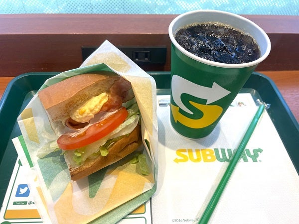 サブウェイ】モーニングセットが300円台から！店舗限定で10時半まで