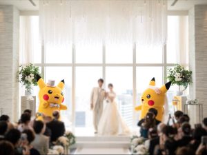 ピカチュウが結婚式に!? 参加者にも好評 ポケモンブライダル｜シティリビングWeb