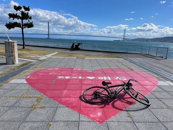 レポート＞「自転車旅部」第2回目は須磨海浜公園近くから明石海峡大橋