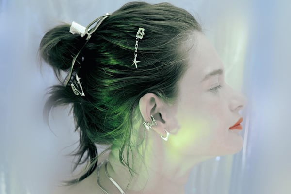 プリュイ　ソウヘアピアス　シルバー　美品　値下げ交渉可能！！ プリュイ ソウヘアピアス シルバー 美品 値下げ交渉可能！！ pluie