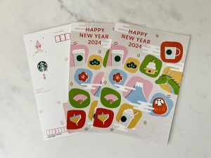 スターバックスオリジナルの年賀状　12枚 Starbucks - スタバ 年賀状3枚入りの通販 by まーこ\u0027sshop