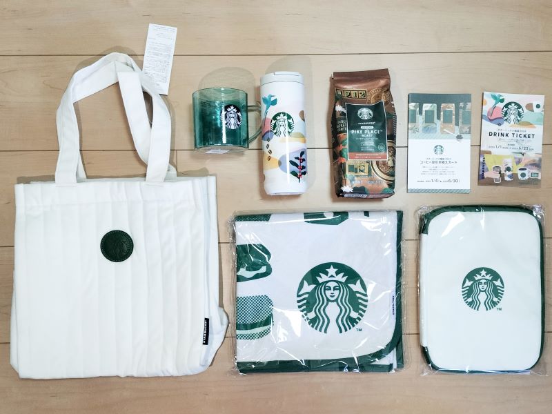 STARBUCKS《抜き取りなし》スターバックス 2024 福袋 - 収納/キッチン雑貨