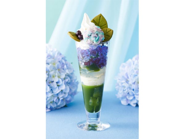 京都】パフェに花が咲いてる！伊藤久右衛門の「宇治抹茶×紫陽花まつり