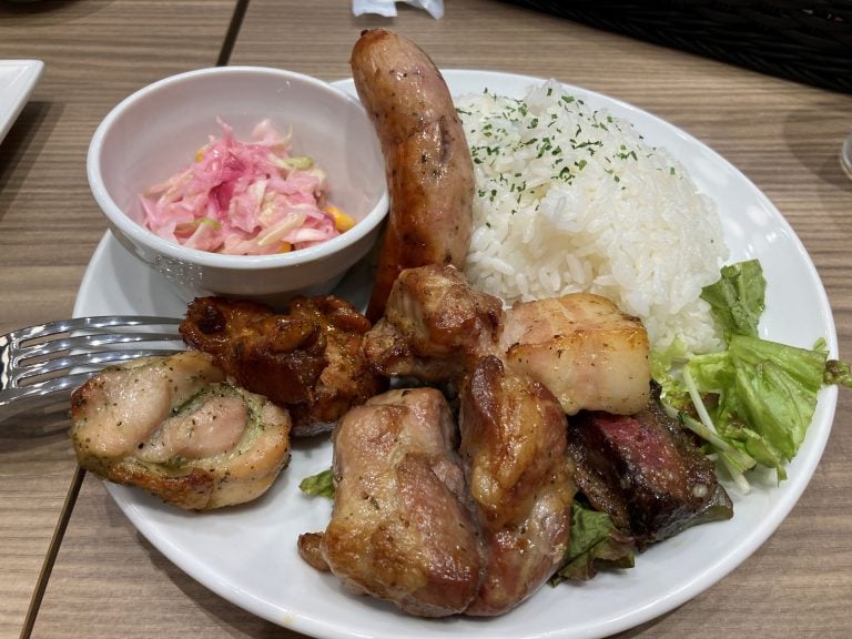 大阪・中之島】NEW OPEN！シュラスコのお店のランチがもりもりっ