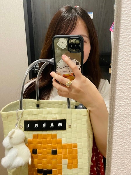 MARNI ウサギモチーフ かごバッグ ミントラビット MARNI MARKET ANIMAL BASKET | Marni