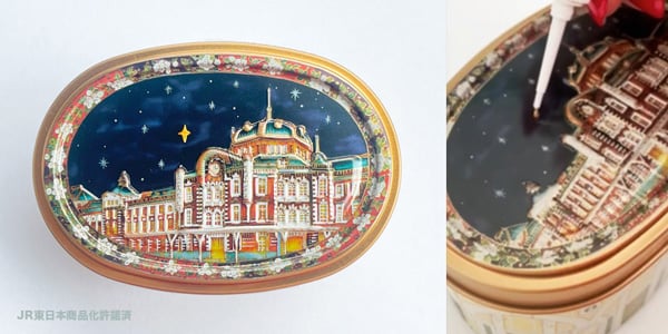 東京駅】まさに芸術！ガラス絵が美しいグルテンフリークッキーが入った
