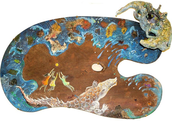 今どきのアート】画家のパレットにフォーカスした楽しい展覧会が酒田市