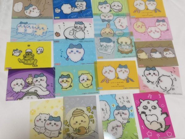ちいかわ】何枚でも集めたくなる♪クリアカードコレクションをBOX買い