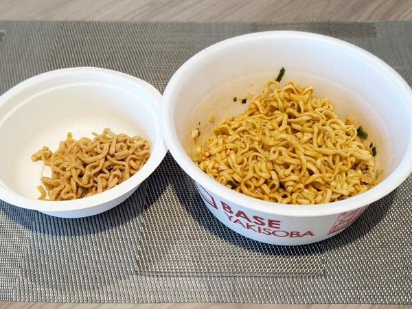 生まれ変わっておいしくなった！ ベースフードの即席麺は一度食べて