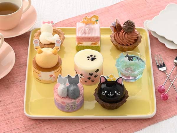 コージーコーナー】猫の日に合わせてキュートな猫スイーツ3品が登場