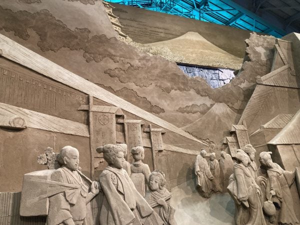 鳥取】砂の美術館の迫力がすごい！一見の価値あり！｜シティリビングWeb