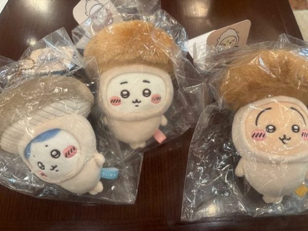 ちいかわ】季節だもんマスコットが食欲の秋にピッタリすぎて可愛い