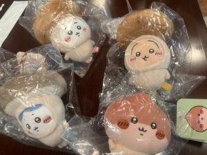 ちいかわ】季節だもんマスコットが食欲の秋にピッタリすぎて可愛い