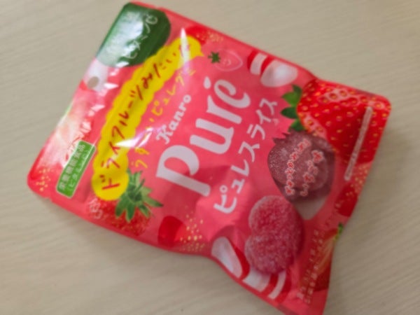 セブン-イレブン限定】ピュレスライスの新フレーバー・いちご｜シティ