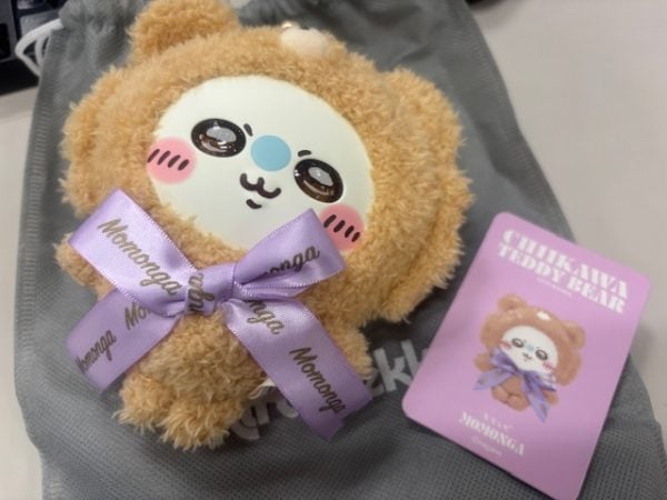 ちいかわ】11/21発売！Kiramekkoコラボのテディベアマスコット｜シティ