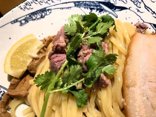 後楽園】「自家製麺 MENSHO TOKYO」変わり種ラーメン☆ラム＋豚骨