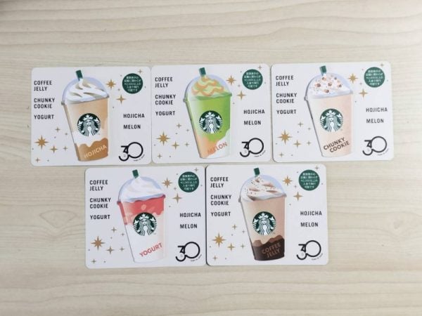 スタバ】30周年記念！THE スターフラペチーノのスタバカードが可愛すぎ