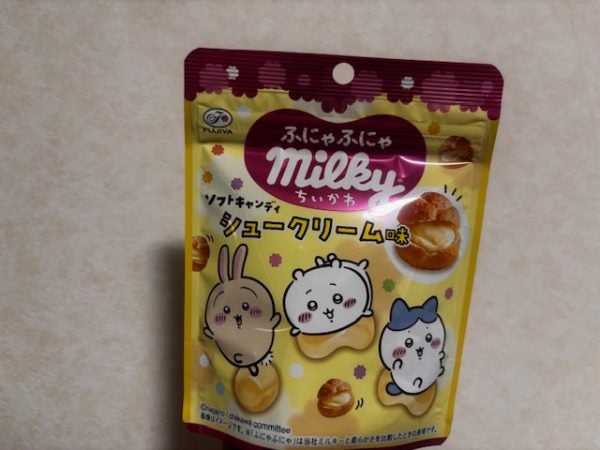 不二家とちいかわ初コラボ！シュークリーム味ミルキー登場