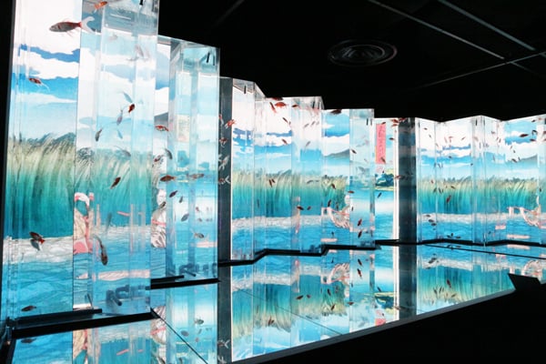 銀座】幻想的な金魚アートに涼を感じる！ 期間限定「夏のアート