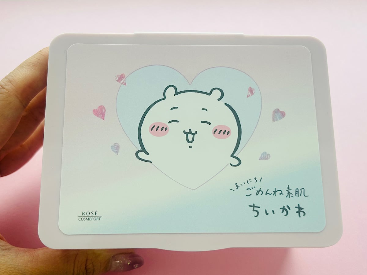 ちいかわ】お馴染みのあのシートマスクがちいかわパッケージで発売中