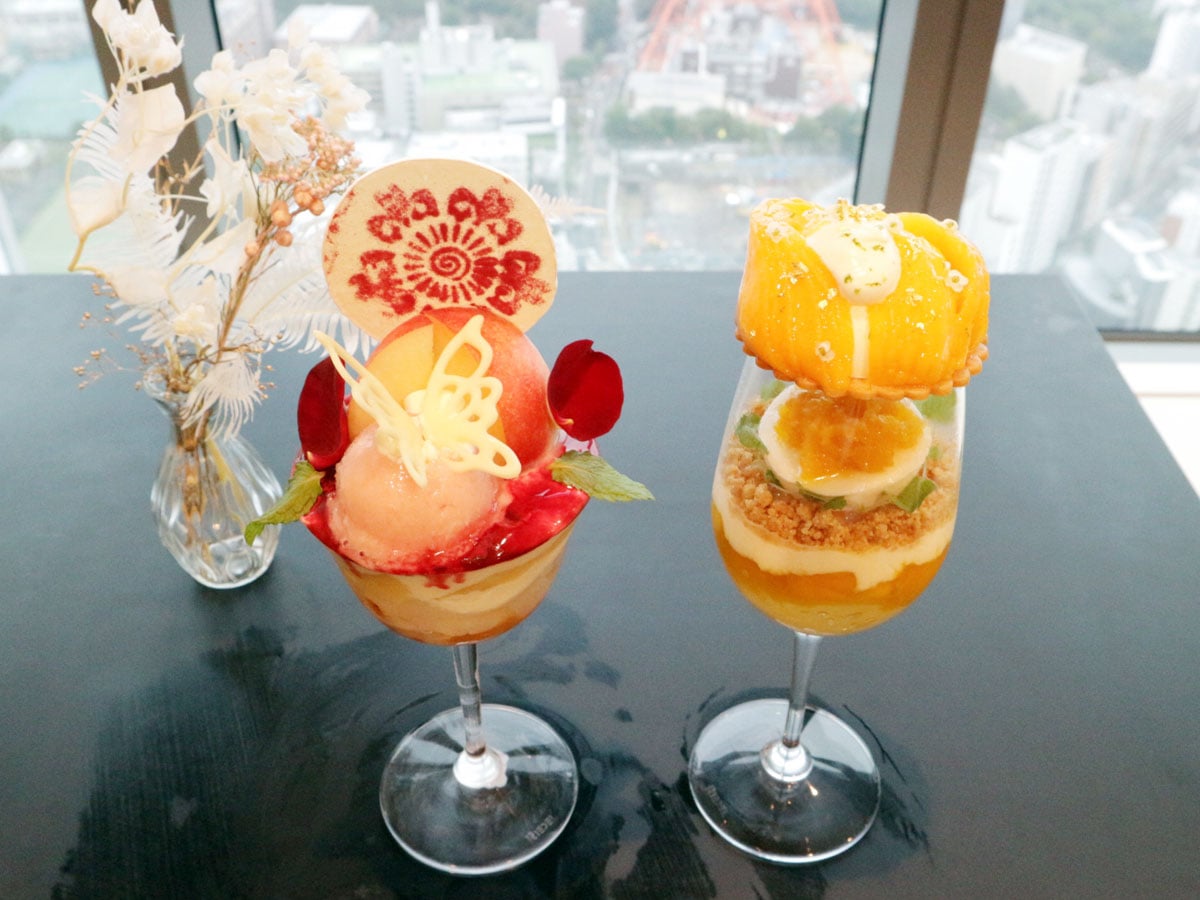 麻布台ヒルズ】全12種のアートなパフェが集結！ 空の上で味わう