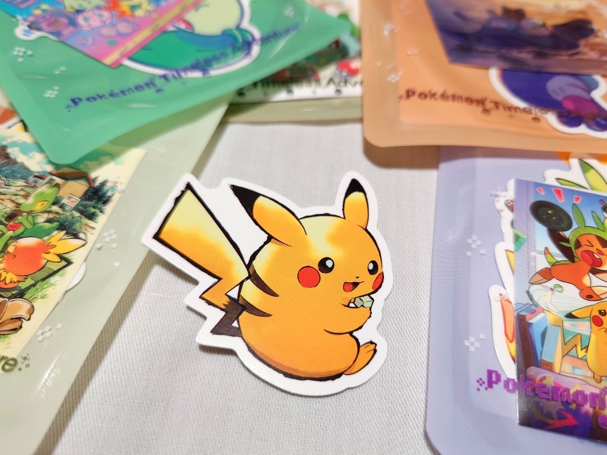 ポケモン】スマホや手帳のデコに◎ 新作ステッカーセットをレポ